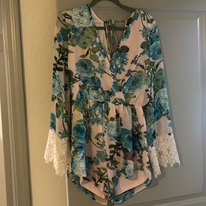 Floral romper